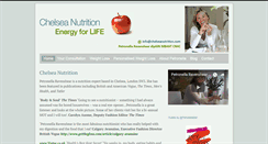 Desktop Screenshot of chelseanutrition.com